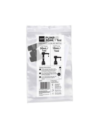 Shott Beverages Pump Syrup 30ml To Suit 1ltr x 1