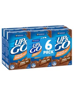 Sanitarium Chocolate Ice Up and Go Liquid Breakfast 6 Pack 250ml x 1