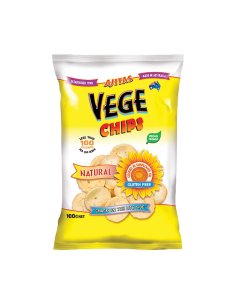 Ajita Vege Chip Natural 100g x 6