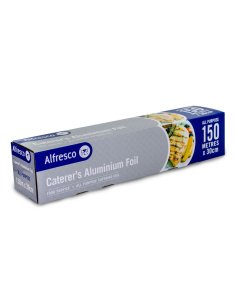Alfresco Caterer's Aluminium Foil All Purpose 150m by 30cm Pack x 1