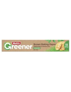 Multix Brown Baking Paper 15m Pack x 1