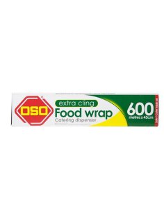 Foodwrap Extra Cling 45mm wide 600m long Pack x 1