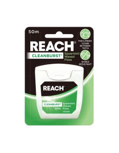 Reach Floss Clean Burst Spearmint 50m Pack x 1