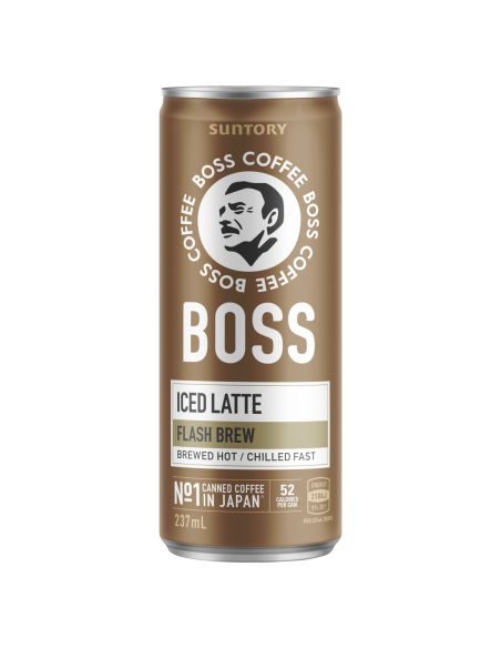 Boss Coffee Latte 237ml x 12