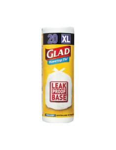 Glad Kitchen Tidy Bag Xtra Large 20 Pack x 1