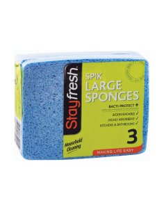Spik Sponges 3 In 1 Pack x 1
