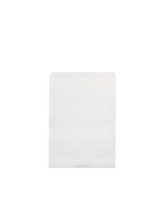 6f White Paper Bags No 6 Flat 350 by 235 mm 500 Pack x 1