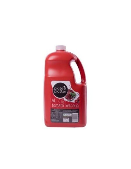 Plate And Platter Ketchup Tomato 4ltr x 1